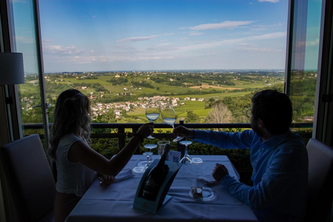 Villa Del Poggio Prosecco Bike Hotel San Pietro Di Feletto ภายนอก รูปภาพ