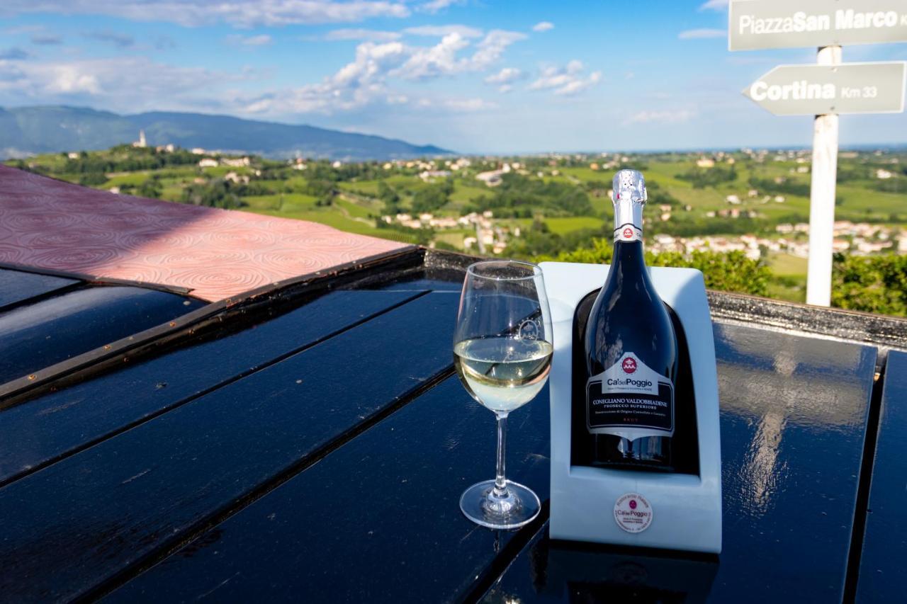 Villa Del Poggio Prosecco Bike Hotel San Pietro Di Feletto ภายนอก รูปภาพ
