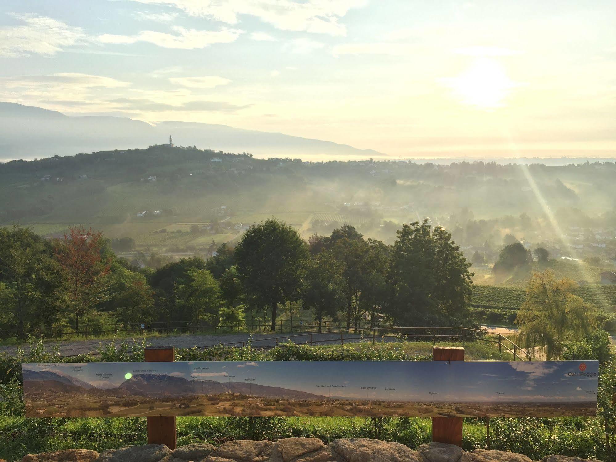 Villa Del Poggio Prosecco Bike Hotel San Pietro Di Feletto ภายนอก รูปภาพ
