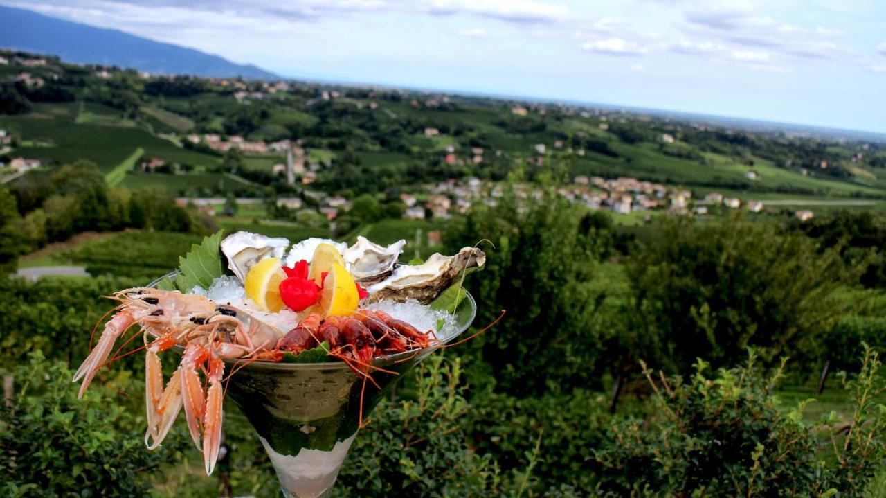 Villa Del Poggio Prosecco Bike Hotel San Pietro Di Feletto ภายนอก รูปภาพ